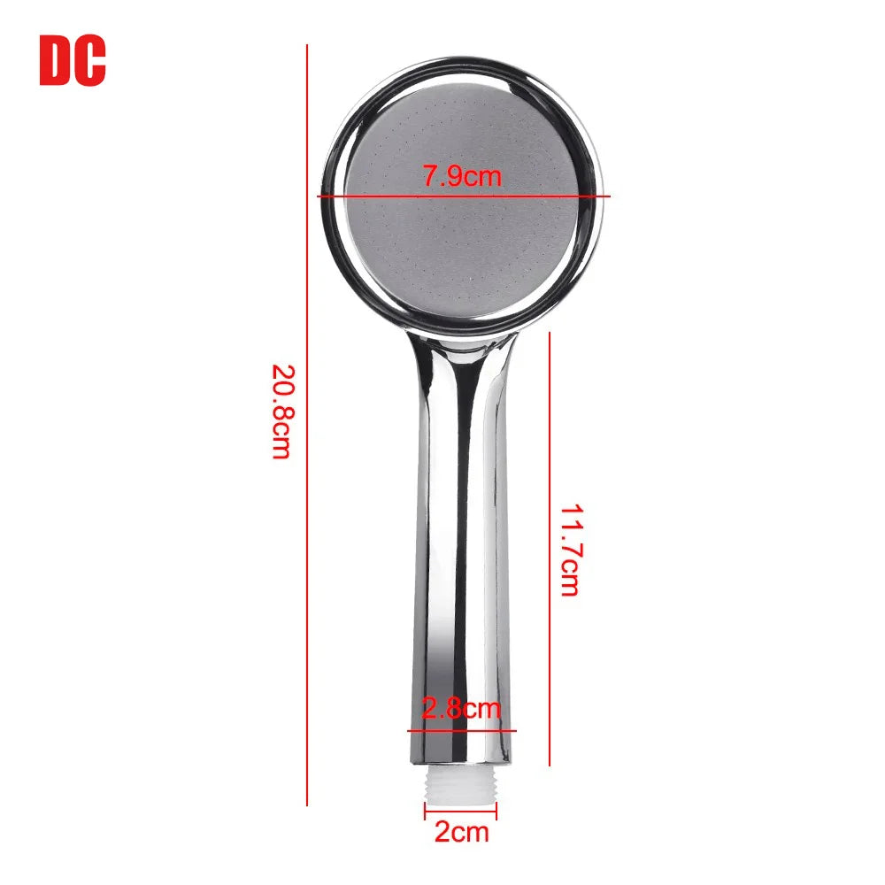 Premium Luxury Rainfall Chrome Shower Head with High Pressure Water Saving Nozzle for Ultimate Spa Bath Experience Easy Install