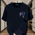 Men Cotton T-shirt Fitted Round Neck T-shirt Minimalist Casual Everyday Shirt Street Style Urban Fashion Men Clothing