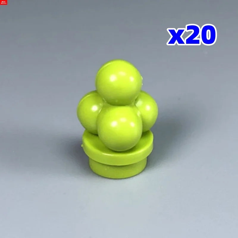 MOC Bricks Sugar Ice Cream Sweet Italian Food Dessert City Street Educational DIY Building Blocks Children's Toys Plastic Dolls