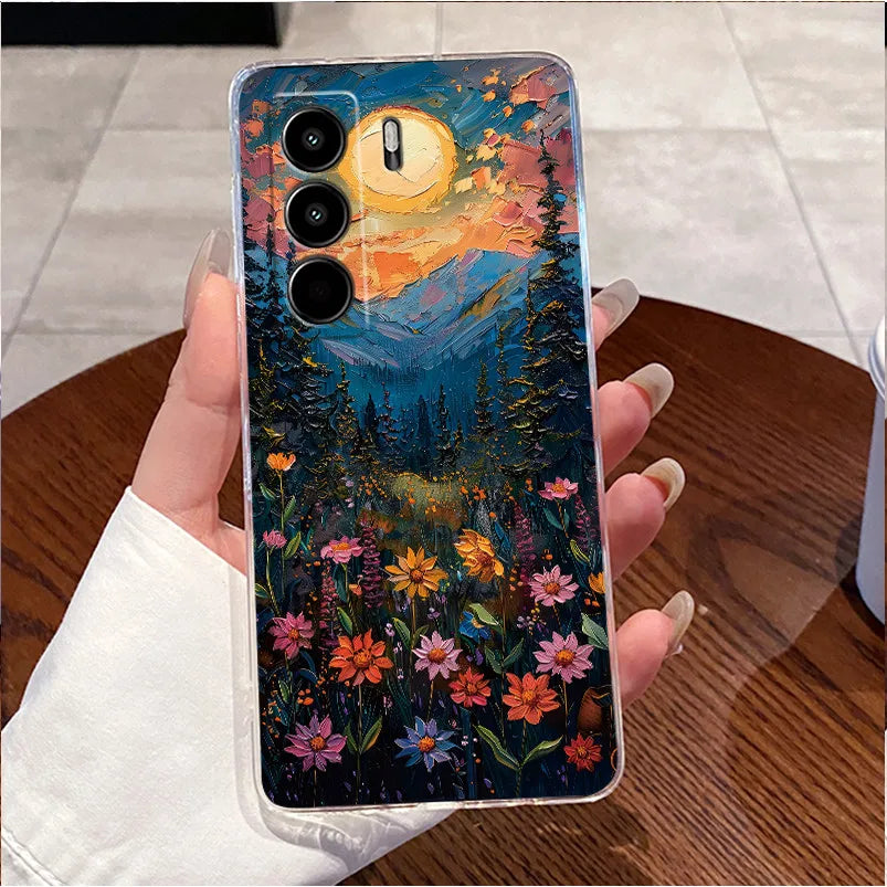 For Itel Power 70 P673L Case Clear Luxury Cute Love Rabbit Funny TPU Soft Silicone Phone Casing For Itel P70 Power70 Back Cover