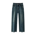 Semir Jeans Women Wide Leg Flared Pants 2025 New Summer Loose Fit Casual Long Denim