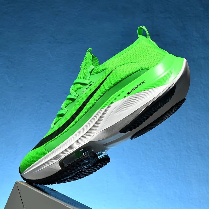 Marathon Air Cushion Men Sports Running Shoes Breathable Lightweight Male Comfortable Athletic Training Sneakers Tennis Shoes