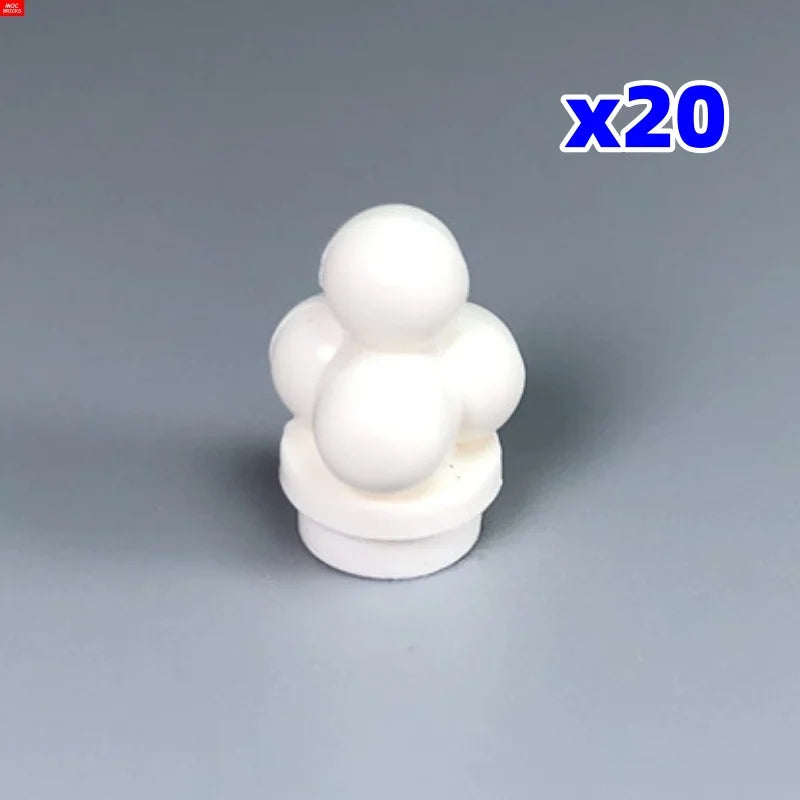 MOC Bricks Sugar Ice Cream Sweet Italian Food Dessert City Street Educational DIY Building Blocks Children's Toys Plastic Dolls