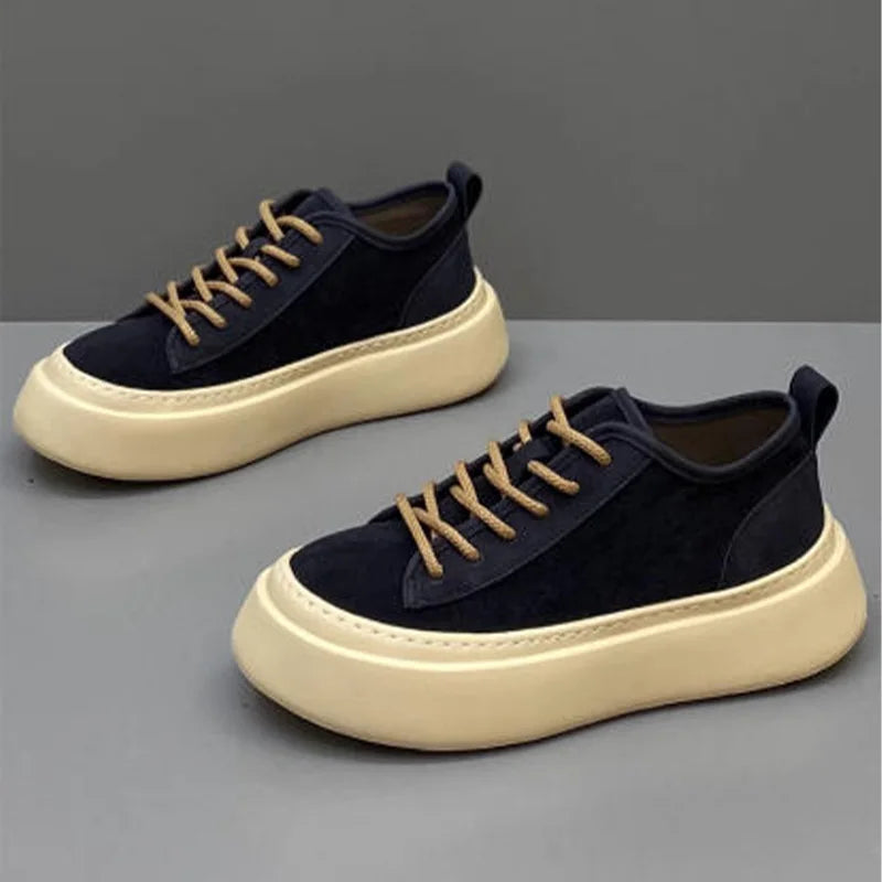 Retro men's shoes, new fabric breathable and comfortable sports shoes, board shoes, versatile canvas shoes