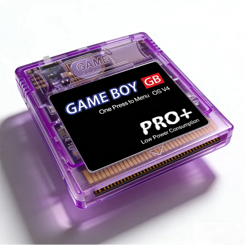 GBC Game Card Gameboy Card OS V4 2000 in 1 With 4GB TF Card Game Card For GB GBC GBA SP GBM GBP Game Consoles