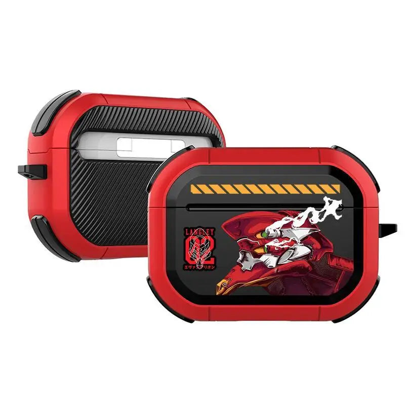 NEON GENESIS EVANGELION EVA-01 TEST TYPE AirPods Pro 1 2 3 4th Gen Earphone Cover Creative High Value Cartoon Earphone Case