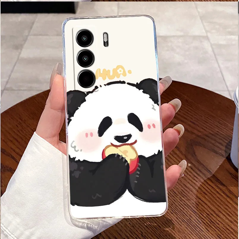 For Itel Power 70 P673L Case Clear Luxury Cute Love Rabbit Funny TPU Soft Silicone Phone Casing For Itel P70 Power70 Back Cover