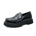 Patent Leather Shoes with Thick Soles Loafers Fashion Luxury Men Slip on Mocassin Shoe Breathable Homme Zapatos De Hombre Flats