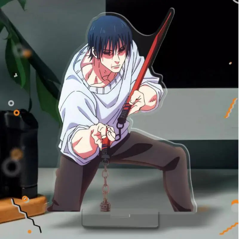 Acrylic Standee for Jjk Satoru Gojo Shoko Ieiri Noritoshi Kamo Hiromi Higuruma Anime Cartoons Acrylic Stand Desktop Decoration