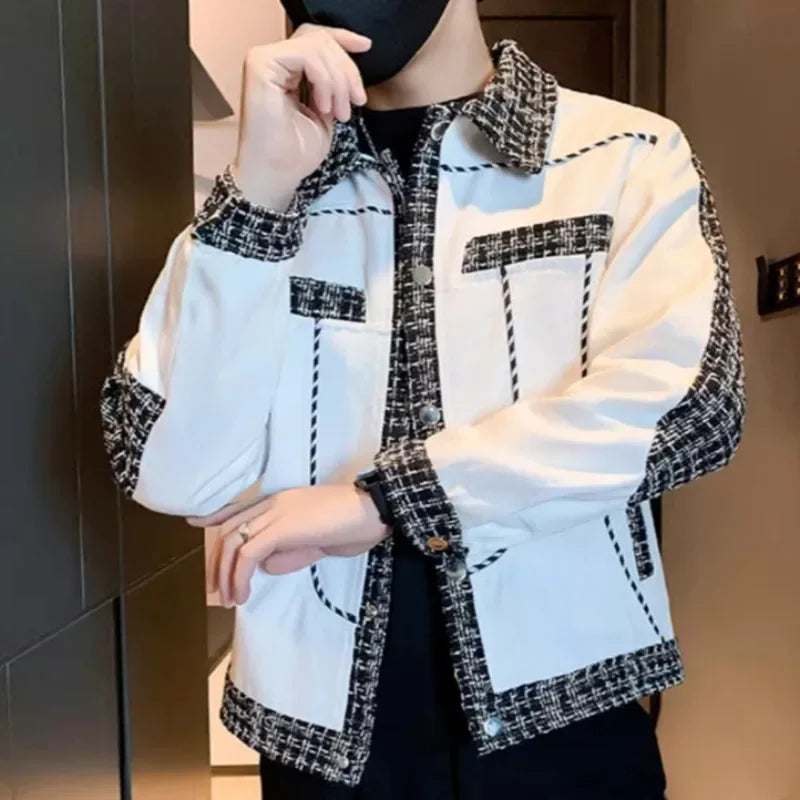 New In Male Coats Casual Spring Autumn Men's Jackets Original Brands Deals Clothing Fashion 2025 Harajuku Korean Reviews Many