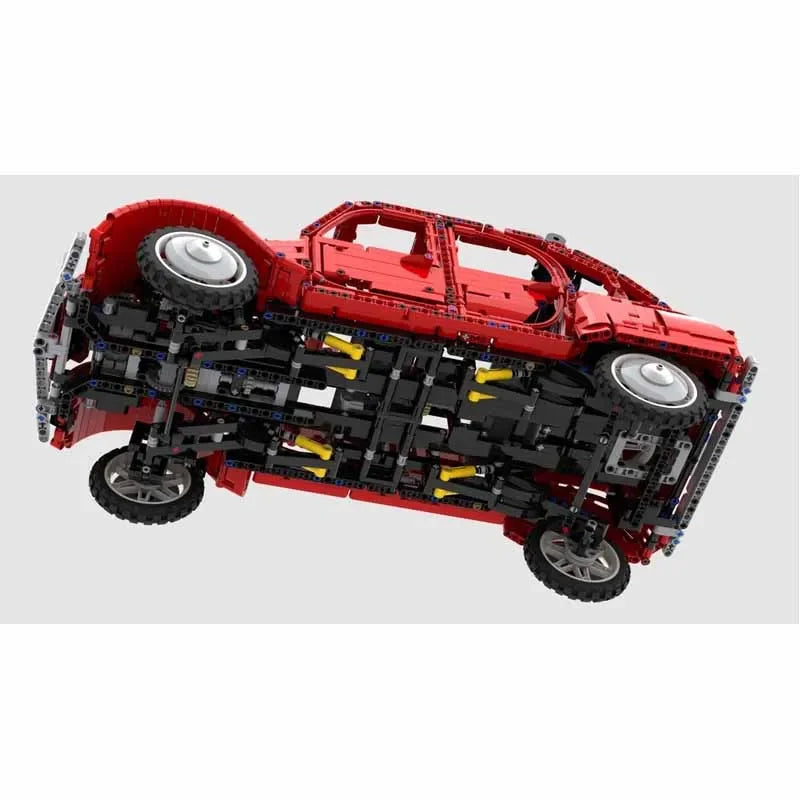 Classic Racing 2CV MOC-152745/152785 Car Building Block Toy Model Assembly Puzzle Toy Birthday Gift Christmas Gift for Kids