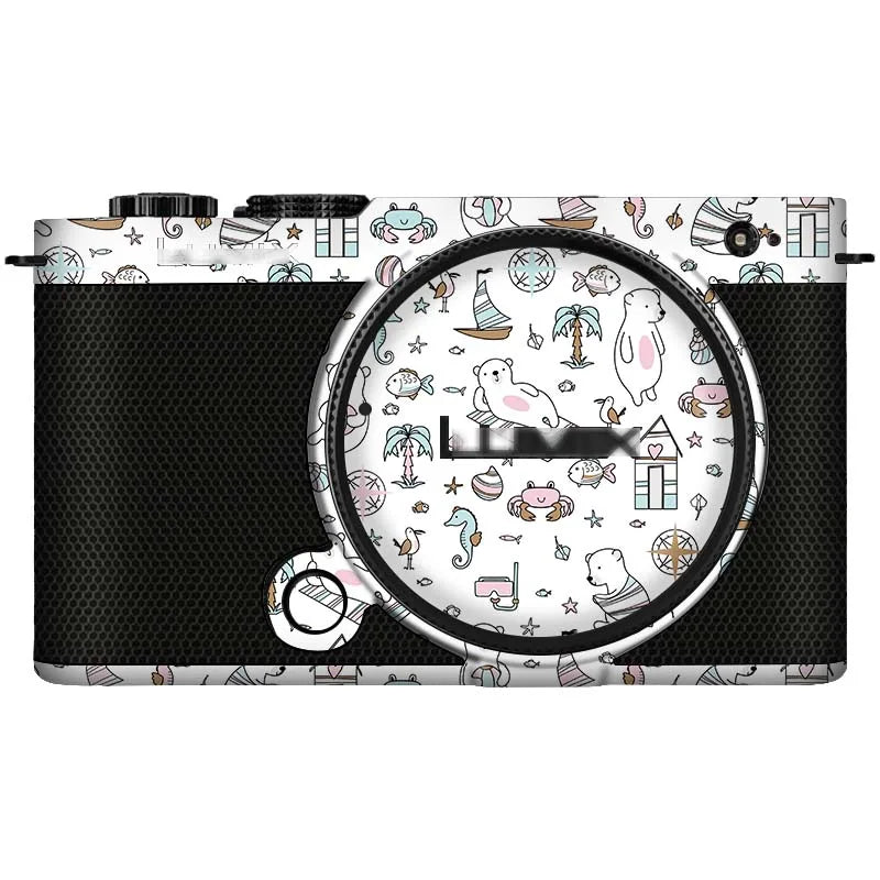 Camera Body Protective Sticker Film Decal Skin Vinyl Wrap Film Protector Coat Decal Skin Anti-Scratch For Panasonic Lumix S9