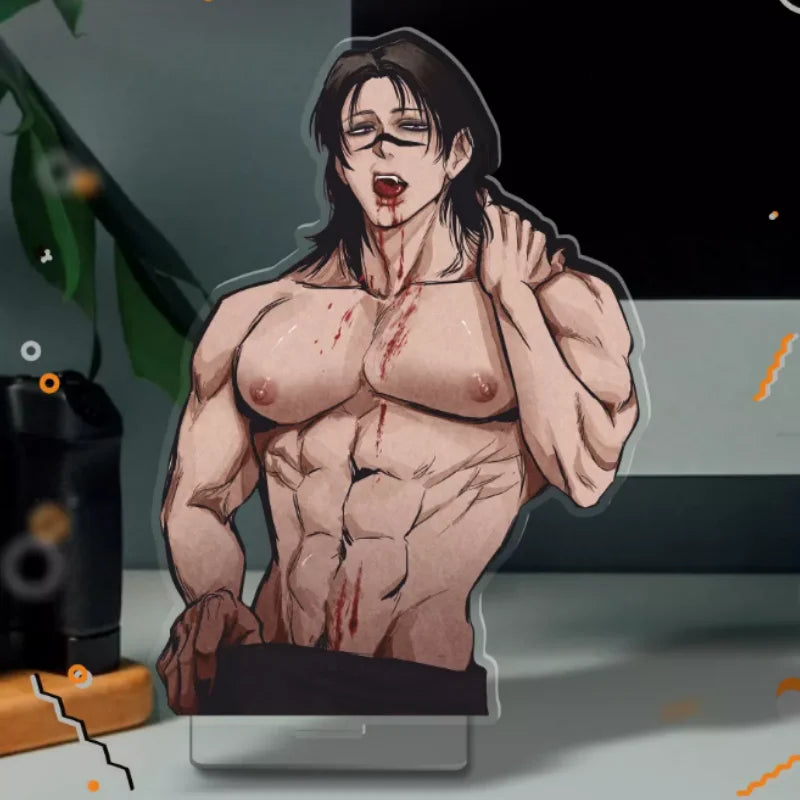 Acrylic Standee for Jjk Satoru Gojo Shoko Ieiri Noritoshi Kamo Hiromi Higuruma Anime Cartoons Acrylic Stand Desktop Decoration
