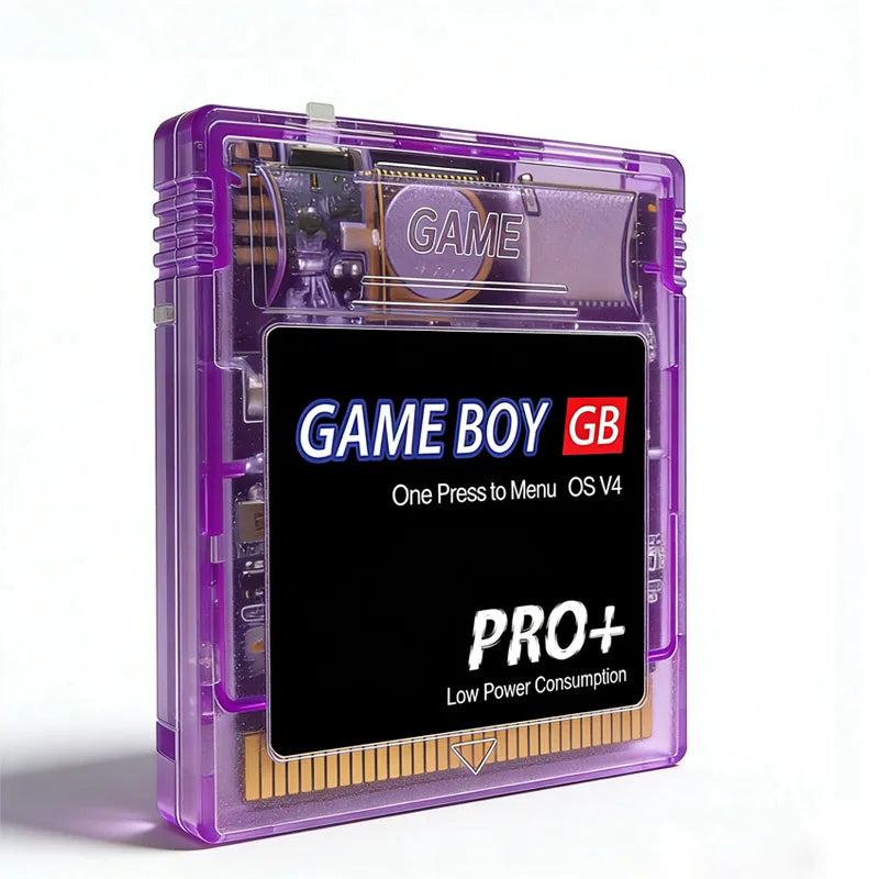 GBC Game Card Gameboy Card OS V4 2000 in 1 With 4GB TF Card Game Card For GB GBC GBA SP GBM GBP Game Consoles