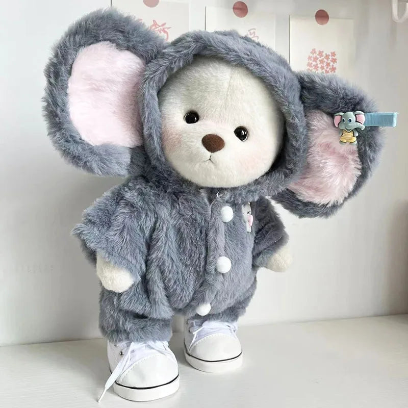 Doll Clothes 30cm Plush Bear Set for Cosplay Kawaii Anime Accessories Dress Up Cute Cartoon Friends Holiday Birthday Gift