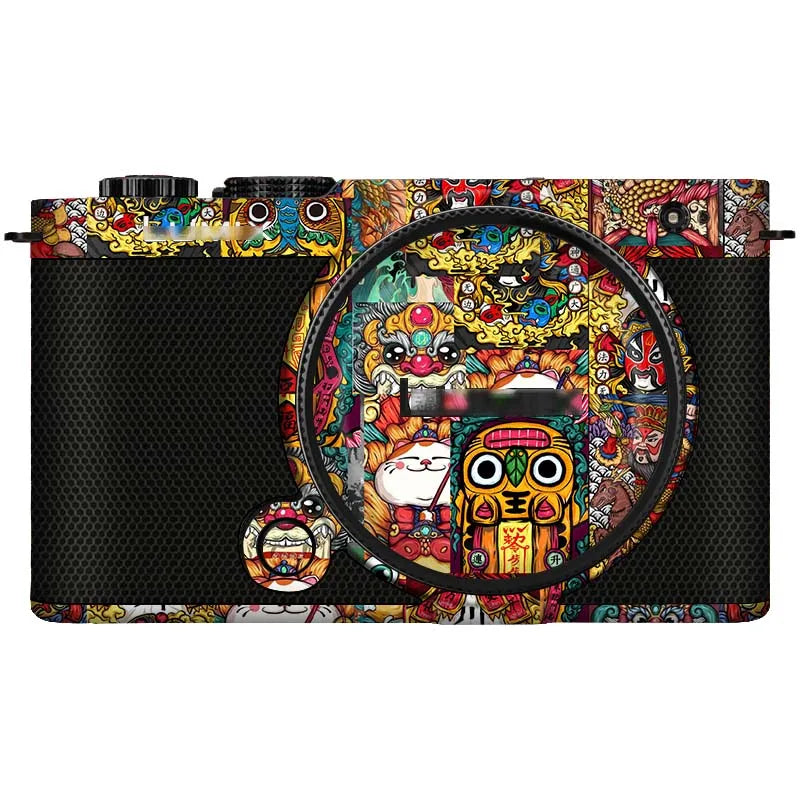 Camera Body Protective Sticker Film Decal Skin Vinyl Wrap Film Protector Coat Decal Skin Anti-Scratch For Panasonic Lumix S9