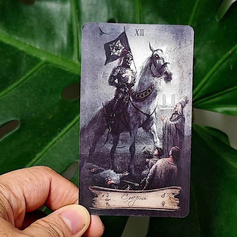 Heaven & Earth Tarot Deck 10.3*6cm In Russian Language 78 Pcs Cards - Symbols and Hidden Nuances Are Masterfully Interwoven