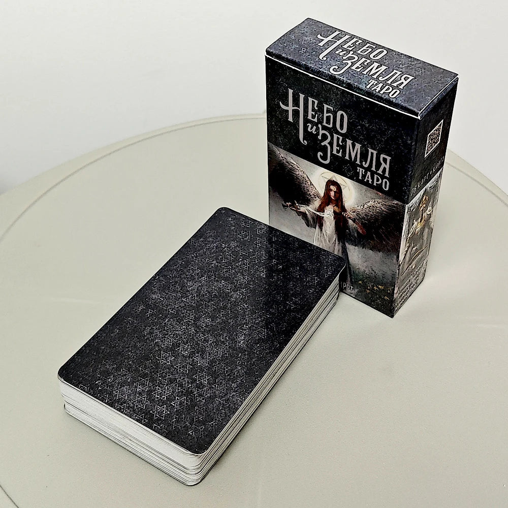 Heaven & Earth Tarot Deck 10.3*6cm In Russian Language 78 Pcs Cards - Symbols and Hidden Nuances Are Masterfully Interwoven