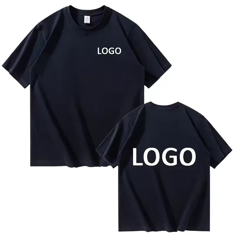 Customized Printed Men Women T-shirts Summer Loose Casual Clothing Fashion Short Sleeve  Creative design Tshirt Custom gifts