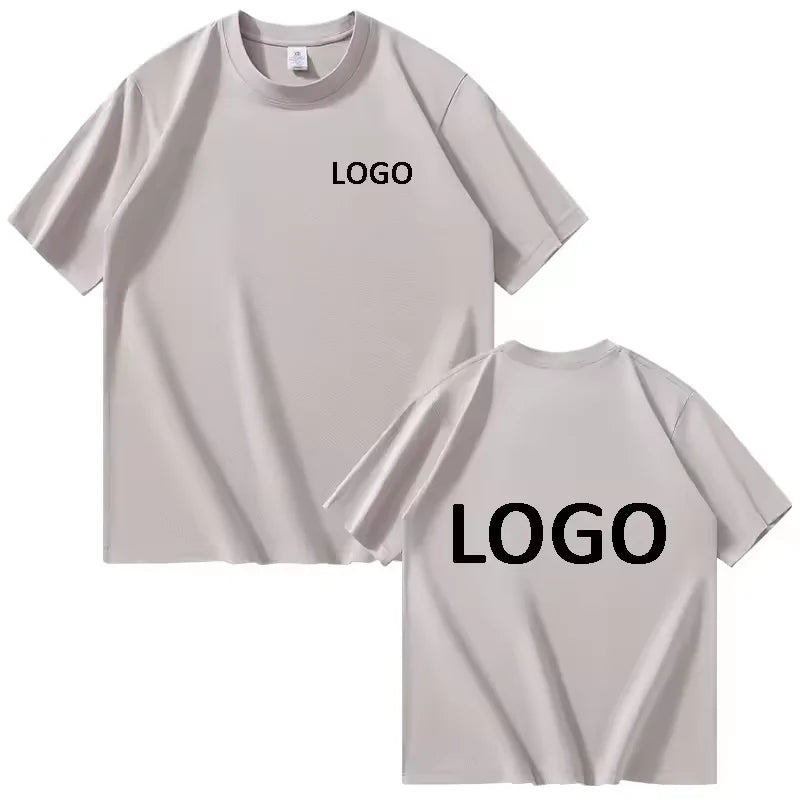 Customized Printed Men Women T-shirts Summer Loose Casual Clothing Fashion Short Sleeve  Creative design Tshirt Custom gifts