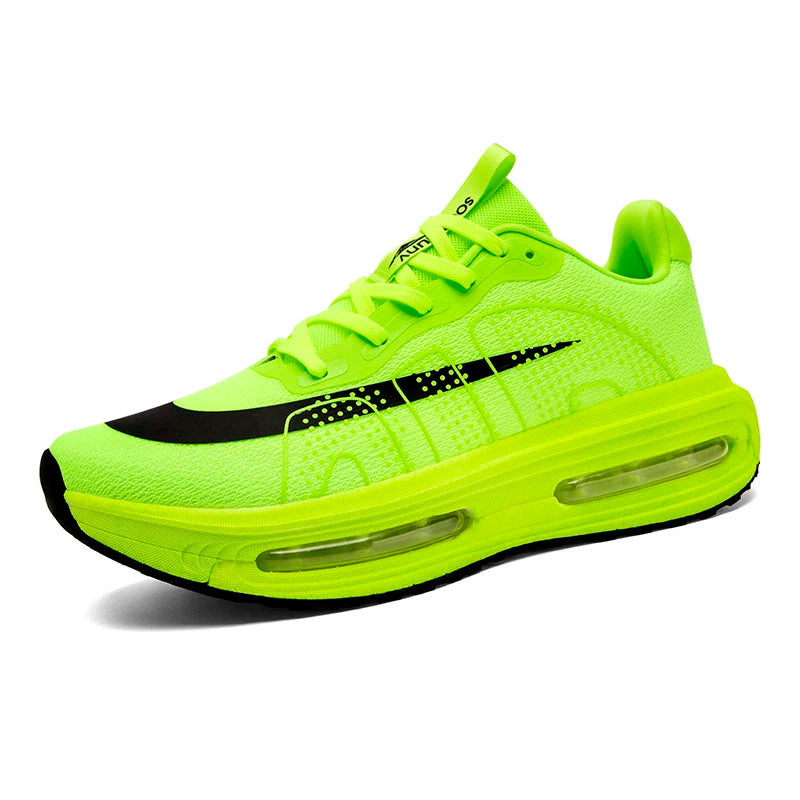 Best Men Cushioned Walking Running Shoes Boys Off Road Sneakers Thick Soles Light Weight Breathable Women's Jogging Tennis Shoes