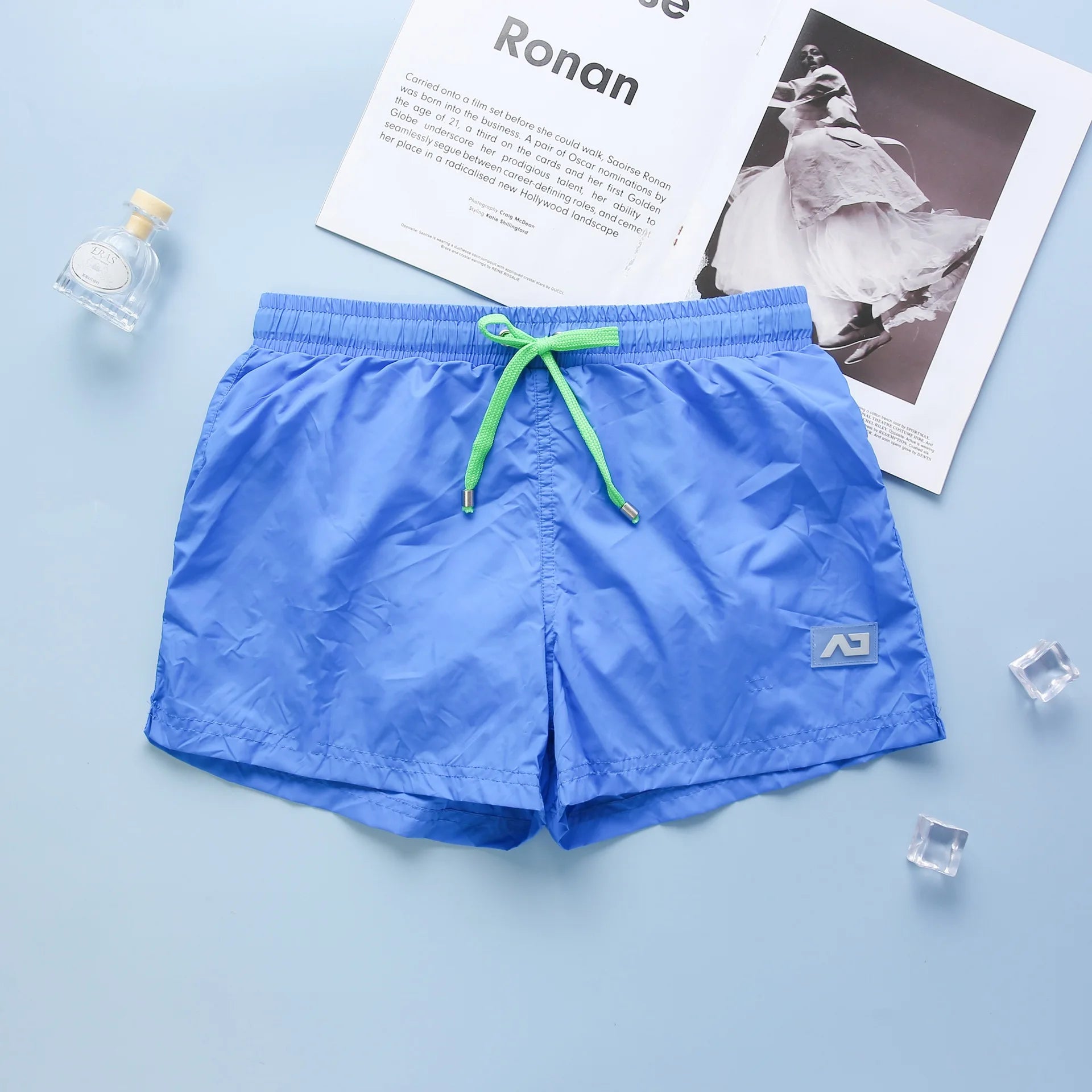 ADDICTED new quick-drying men's and women's shorts breathable casual beach sports loose couple swimming trunks tide AD4-M356