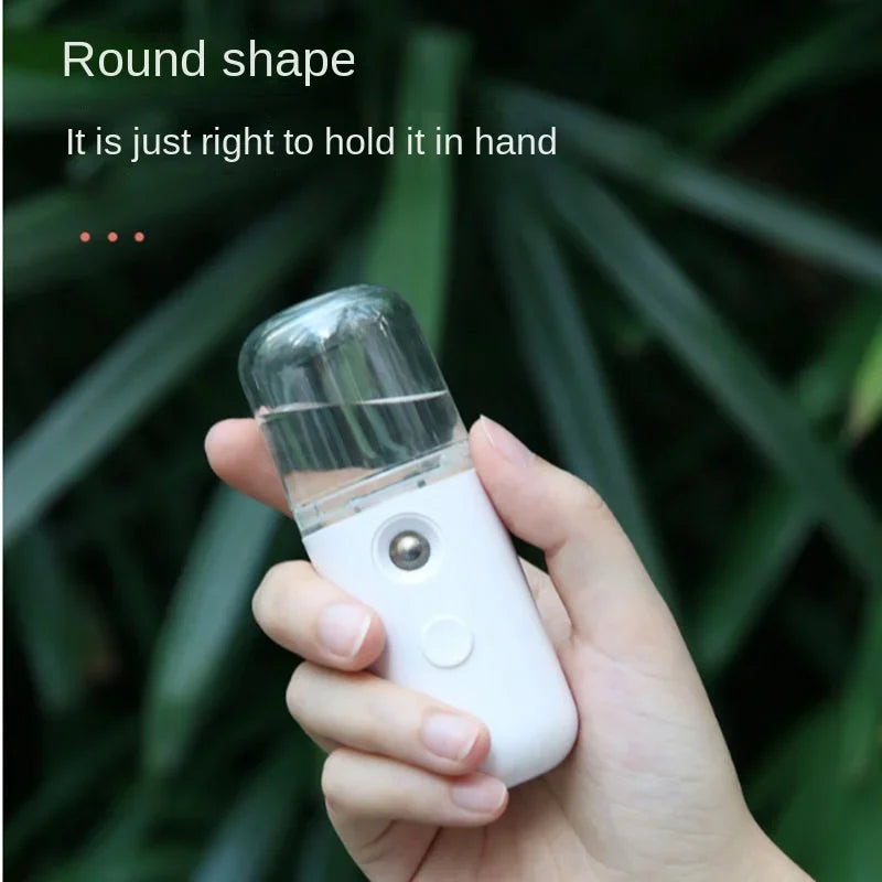 30ml Mini Humidifier For Car Home Office Portable Rechargeable Small Wireless Personal Face Sprayer Cool Mist Maker Humidifier