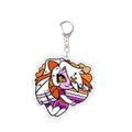 For Charlie Morningstar Vaggie AD Alastor Acrylic Keychain Anime Peripheral Backpack Pendant Festival Gift