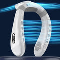 New Neck Air Conditioner Portable Neck Fan Rechargeable Semiconductor Cooling Bladeless Fan Outdoor Personal Fan Wearable Cooler