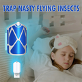 LBER 8PCS Flying Insect Refills for Indoor Light Trap for ZEVO M364 Capture Fruit Flies, Gnats and Houseflies