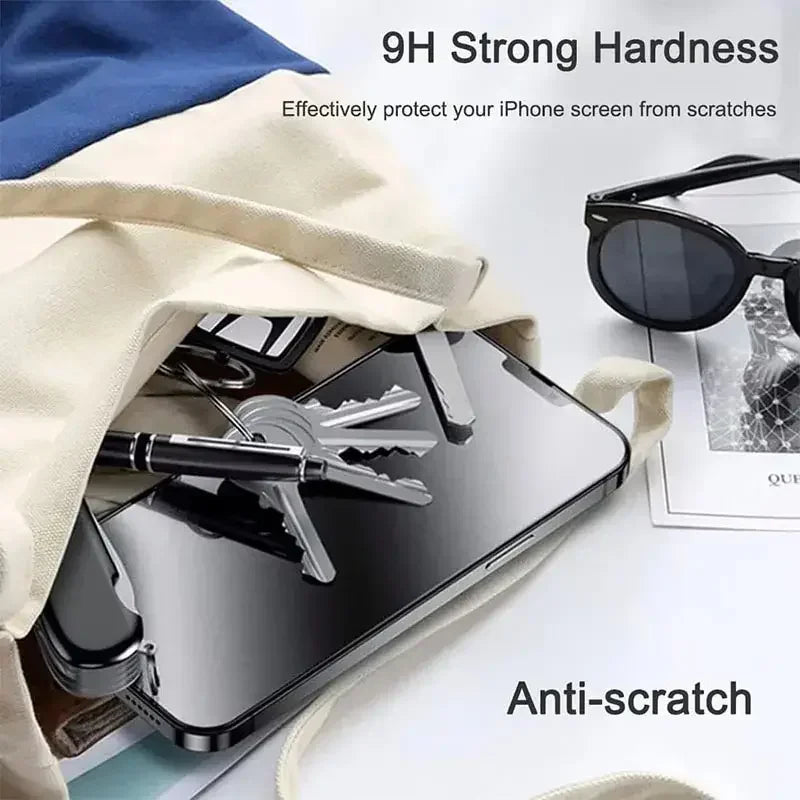 1-5PCS Anti-Spy Glass for iPhone 15 14 13 12 11 16 17 Pro Max Mini X XS XR 7 8 6 Plus Privacy Screen Protector For iPhone 17