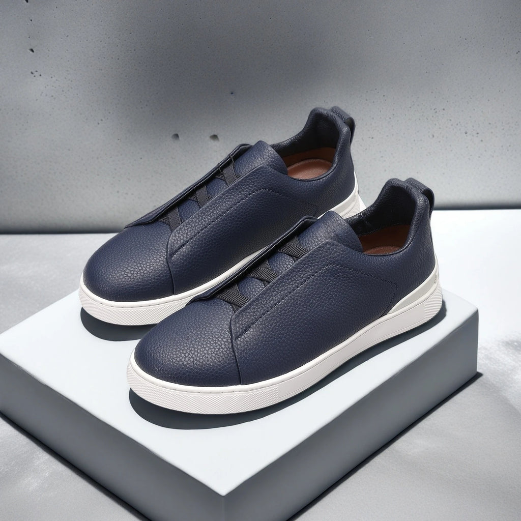 Luxury Brand Men's Shoes Handmade Casual Sneakers Business Slip-on Shoes Anti-slip Breathable Sports Shoes Loafers Holiday Gifts