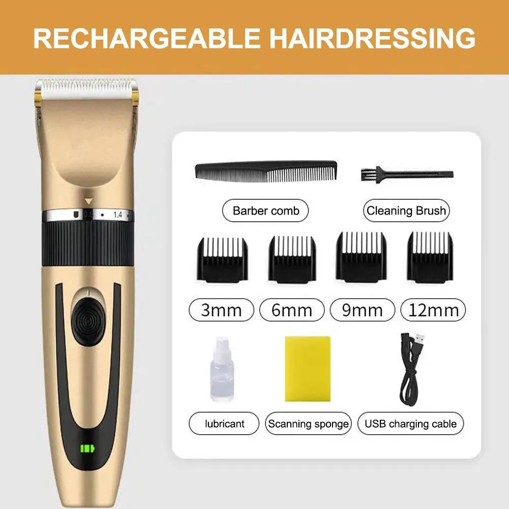 Electric Hair Trimmer Shaver Home Trimmers for Kid Hair Clipper Professional Rechargeable Shavers Barber hair Cutting Machine