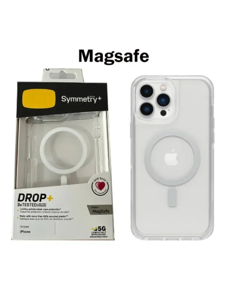 Anti-falling protection For Otter-Box MagSafe Series Symmetry Box For iPhone 17 Air 17 Pro Max 13 14 15 16 Pro Max 15 Plus Case