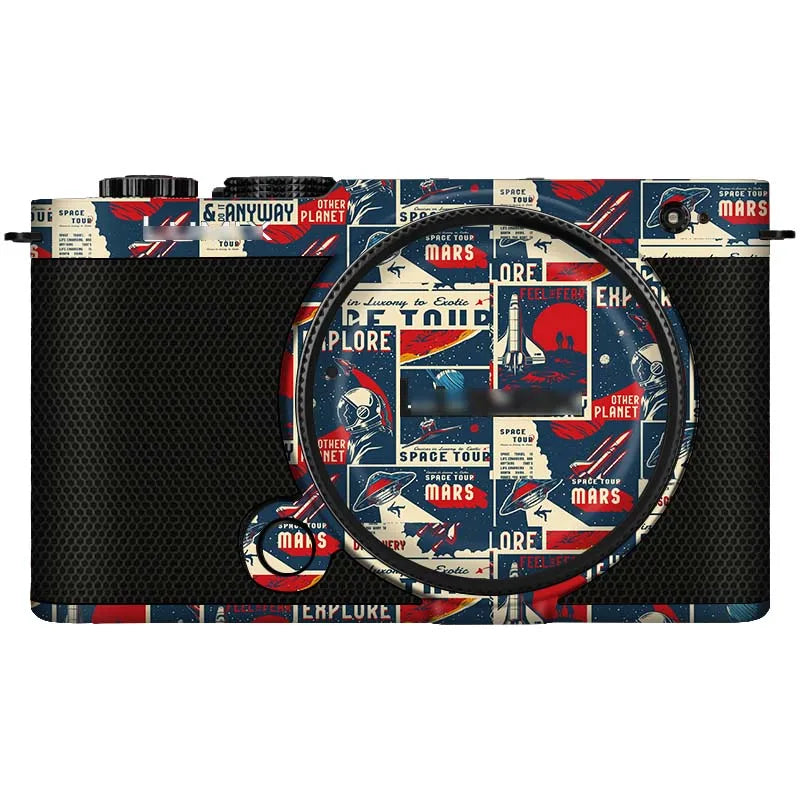 Camera Body Protective Sticker Film Decal Skin Vinyl Wrap Film Protector Coat Decal Skin Anti-Scratch For Panasonic Lumix S9