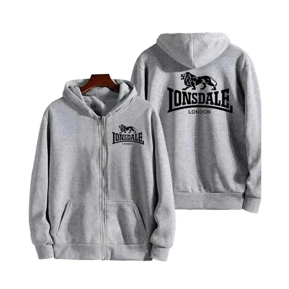 Printed Hooded Chemise for Men and Women New Autumn and Winter Fashion Zipper Closure Casual Comfortable Street Style2026