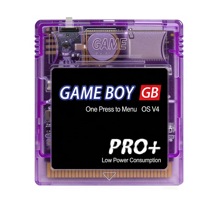 GBC Game Card Gameboy Card OS V4 2000 in 1 With 4GB TF Card Game Card For GB GBC GBA SP GBM GBP Game Consoles