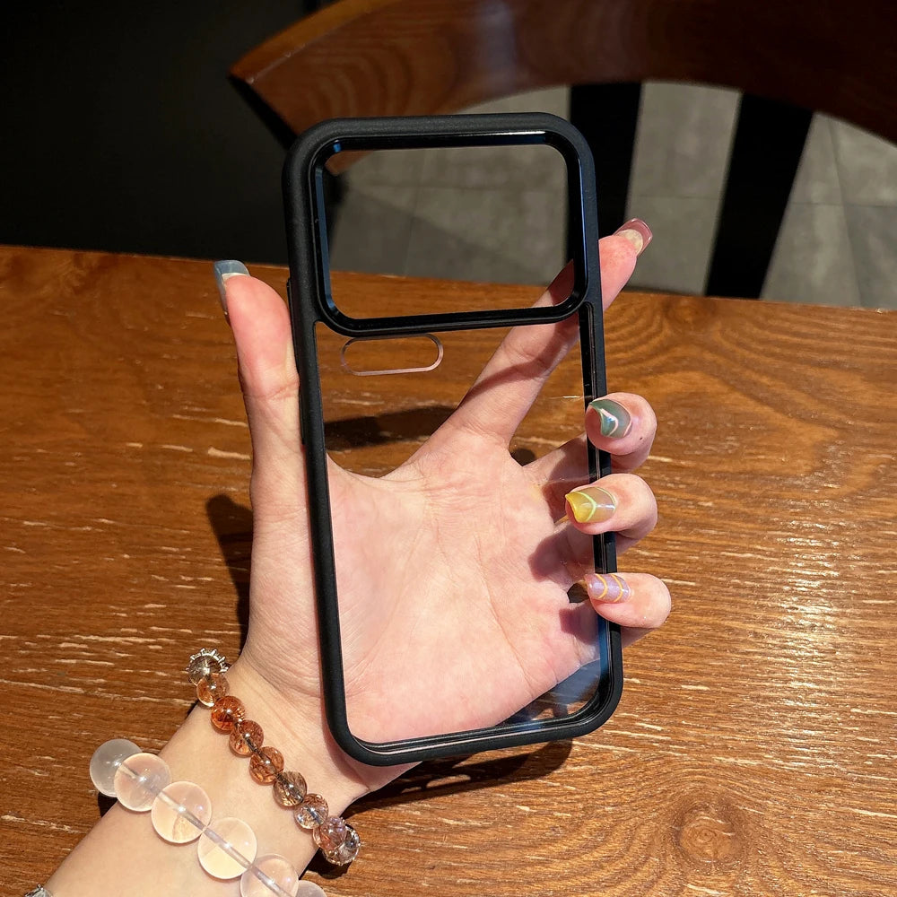 For Xiaomi 17 Pro Max Case HD Transparent Shockproof Magnetic Charging Case TPU PC Cover For Xiaomi Mi 17