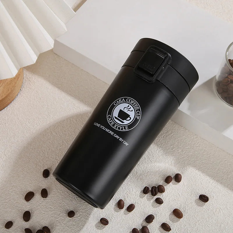 380ML/510ML Stainless Steel Coffee Cup Thermo Bottle Car Thermal Cup Outdoor Sports Vacuum Flask Keeps Cold and Heat Thermal Mug