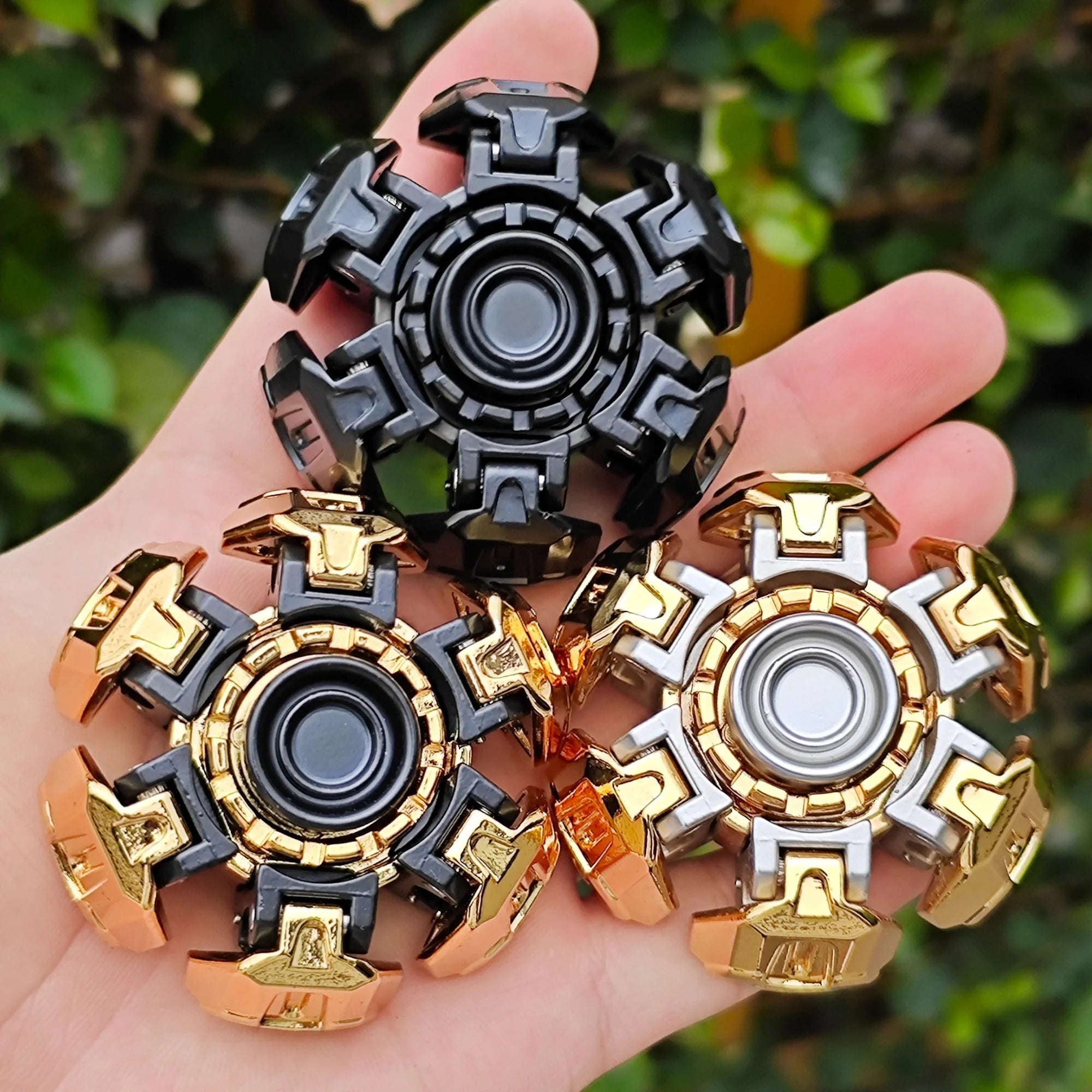 EDC Fidget Sliders Fidget Toys Stress Relief For Adults Magnetic Metal Hand Spinner Fidget Toys for Kids Adult BirthdayGifts