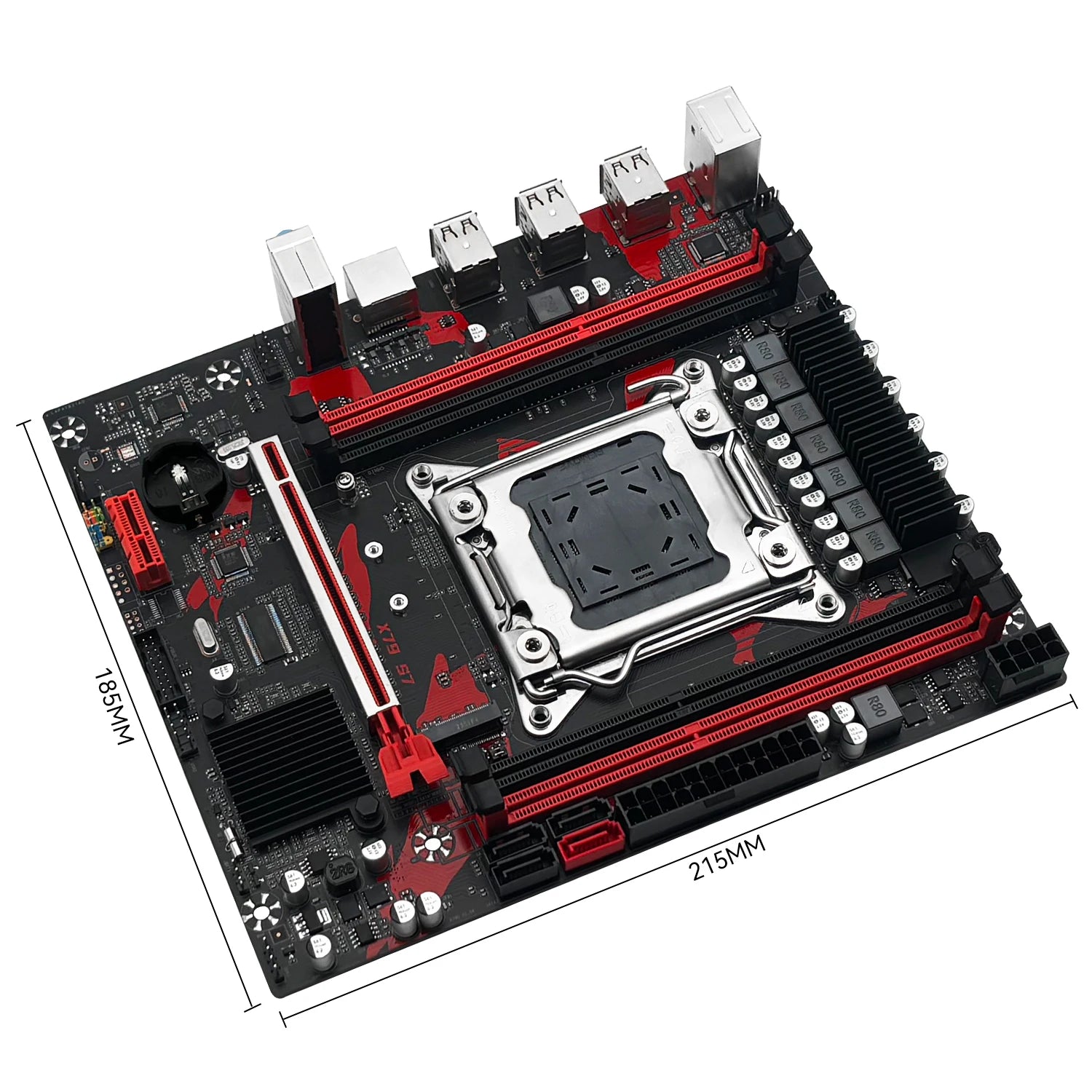 MACHINIST X79 S7 Motherboard Support Intel Xeon E5 v1&v2 LGA 2011 CPU Processor DDR3 REG ECC RAM Dual channel Mainboard