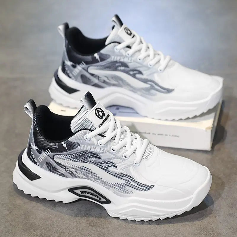 Spring Autumn New 2025 Men's Running Casual Breathable Dad Trendy Shoes Sport Shoes Synthetic Leather PVC Outsole Comfortable...