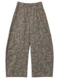 CHIC VEN New Women Jeans Loose Casual High Waist Wide Leg Denim Pants Paisley Female Trousers Spring Autumn 2026