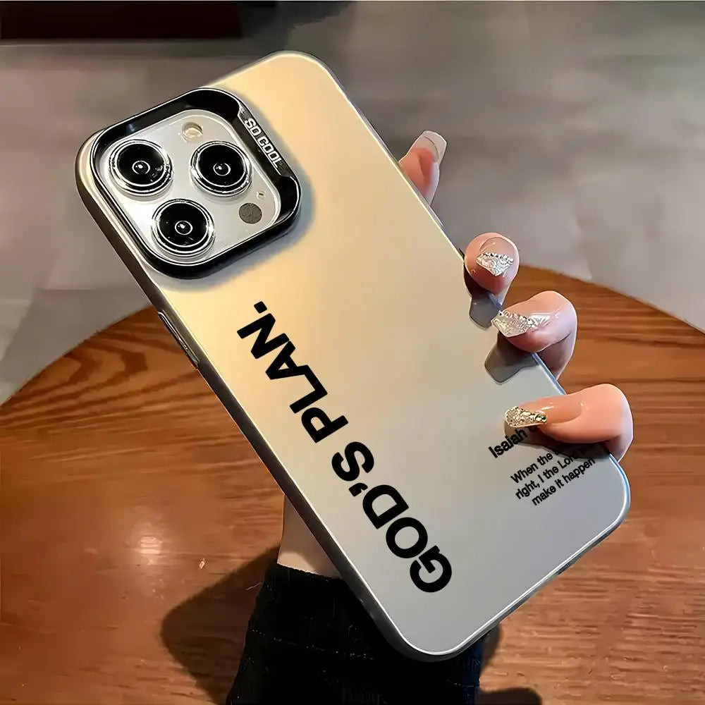 D-Drake Gods Plan Phone Case For IPhone 17 16 15 14 13 12 11 Pro Max Plus 17 Air Max Shockproof Matte Back Cover