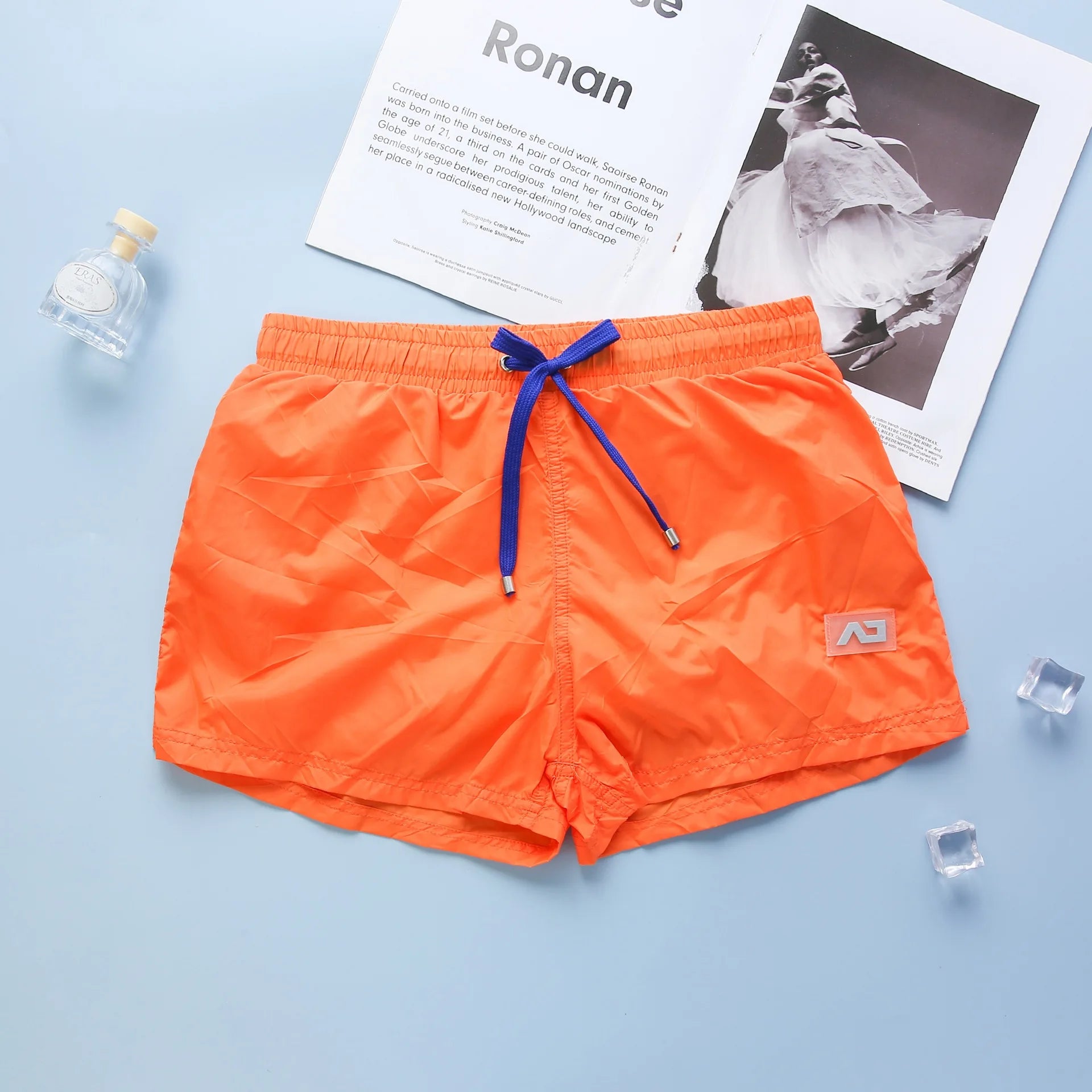 ADDICTED new quick-drying men's and women's shorts breathable casual beach sports loose couple swimming trunks tide AD4-M356