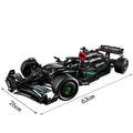 1642 PCS Technical Series F1 W14 E Performance High-Speed Racing Car Assembly Toy MOC Vehicle Model, Birthday Gift for Boys