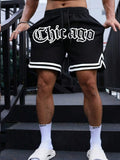 2025 Summer new casual, fashionable, comfortable, lightweight, quick-drying, breathable 3D digital printed men's shorts
