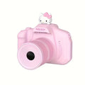 Sanrio HelloKitty Digital Camera Front And Back HD Dual Camera Cartoon Game Function DV Recording 1080P Can Insert TF Card