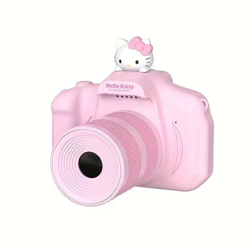 Sanrio HelloKitty Digital Camera Front And Back HD Dual Camera Cartoon Game Function DV Recording 1080P Can Insert TF Card