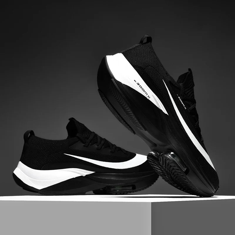 Marathon Air Cushion Men Sports Running Shoes Breathable Lightweight Male Comfortable Athletic Training Sneakers Tennis Shoes